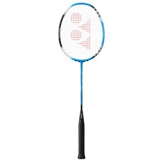 Yonex Badmintonschläger Astrox 1 DG (kopflastig, flexibel) blau/schwarz - besaitet -