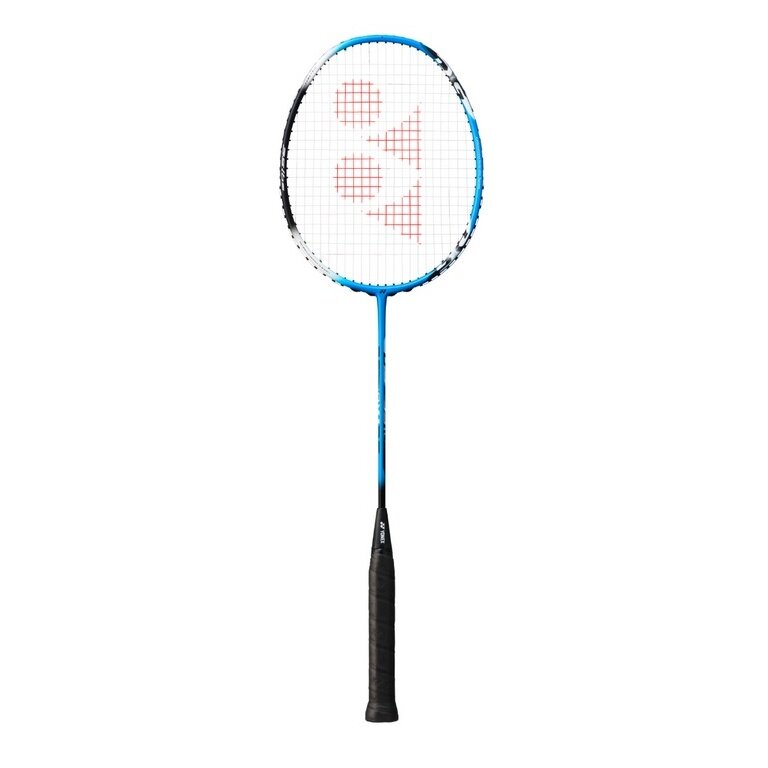 Yonex Badmintonschläger Astrox 1 DG (kopflastig, flexibel) blau/schwarz - besaitet -