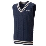 Yonex Weste Sweater mit V-Ausschnitt indigoblau Jungen