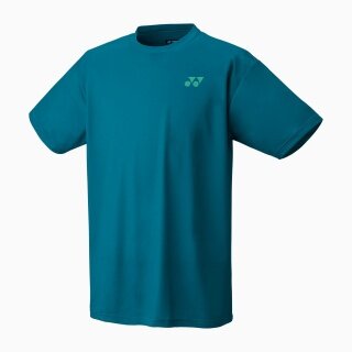 Yonex Sport-Tshirt Practice YJ0045 (100% Polyester) 2025 blaugrün Jungen