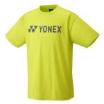 Yonex Sport-Tshirt Practice YJ0046 Big Logo (100% Polyester) 2025 gelb Jungen