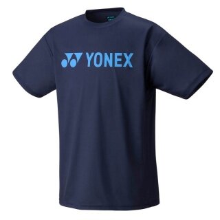 Yonex Sport-Tshirt Practice YJ0046 Big Logo (100% Polyester) 2025 indigoblau Jungen