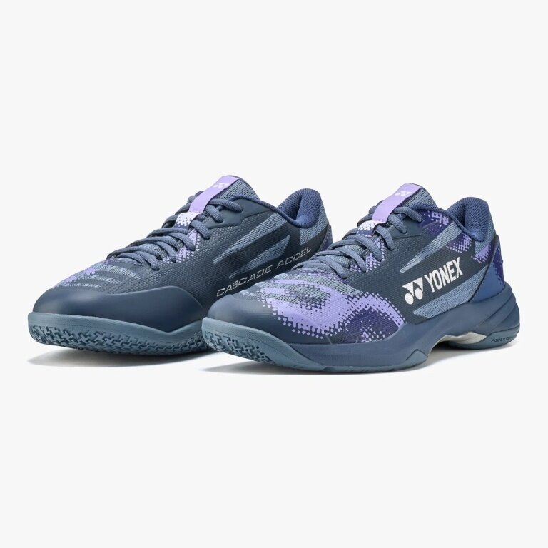 Yonex Badmintonschuhe Cascade Accel 2 Wide (weit/breit) 2026 violett Herren