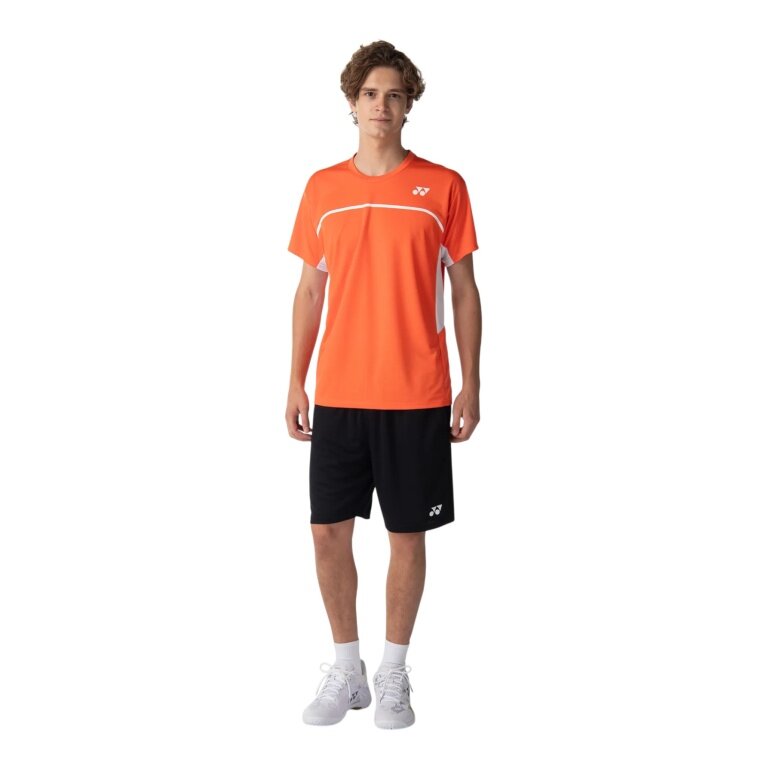 Yonex Sport-Tshirt Crew Neck Practice 10726 (100% Polyester) 2026 orange Herren