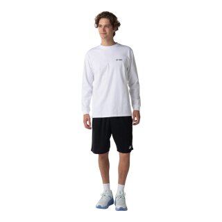 Yonex Langarmshirt Practice (100% Baumwolle) 2026 weiss Herren