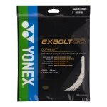 Yonex Badmintonsaite Exbolt 68 (Haltbarkeit) weiss 10m Set