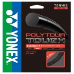 Yonex Tennissaite Poly Tour Tough 1.25 (Haltbarkeit) schwarz 12m Set