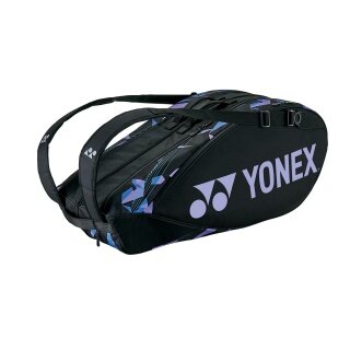 Yonex Racketbag Pro Racquet 2023 (Schlägertasche, 2 Hauptfächer) violett/schwarz 6er