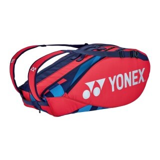 Yonex Racketbag Pro Racquet 2023 (Schlägertasche, 2 Hauptfächer) scarletrot 6er