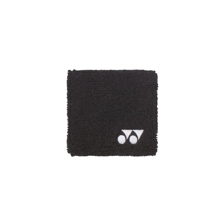 Yonex Schweissband Handgelenk Yonex Logo 2024 10x8cm schwarz 1er