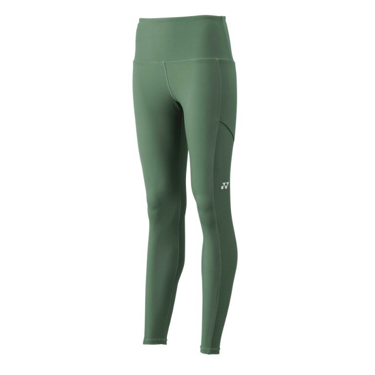 Yonex Sport-Leggings Practice 2024 olivegrün Damen