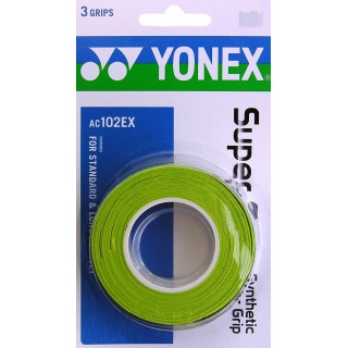 Yonex Overgrip Super Grap 0.6mm citrusgrün 3er