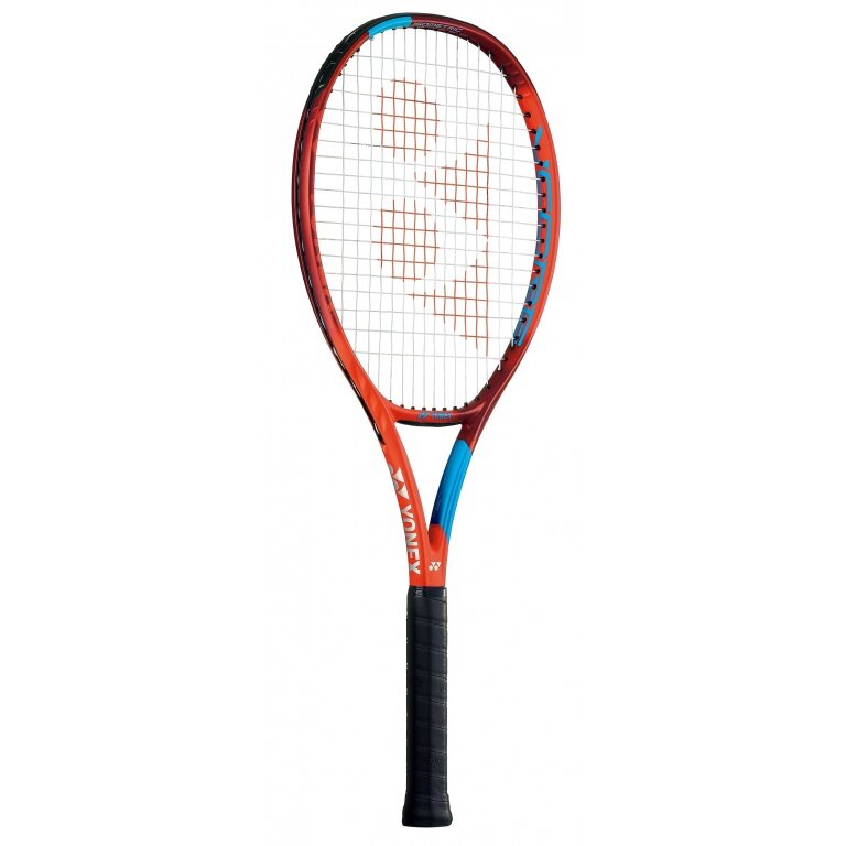 Yonex Tennisschläger New VCore #21 Feel 100in/250g/Allround tangorot - besaitet -