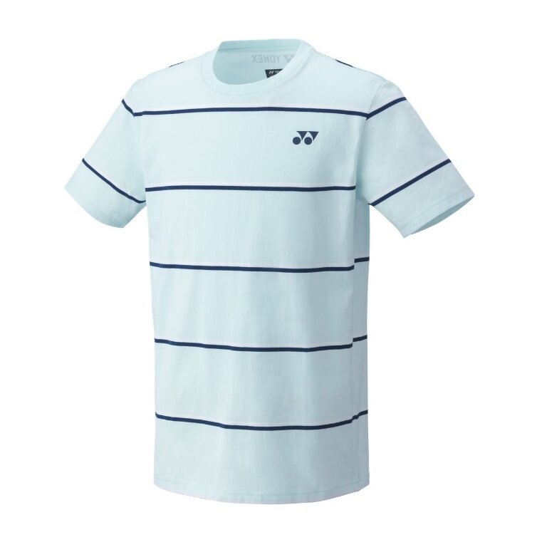 Yonex Sport-Tshirt Practice (100% Baumwolle) 2024 crystalblau Herren