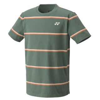 Yonex Sport-Tshirt Practice (100% Baumwolle) 2024 olivegrün Herren