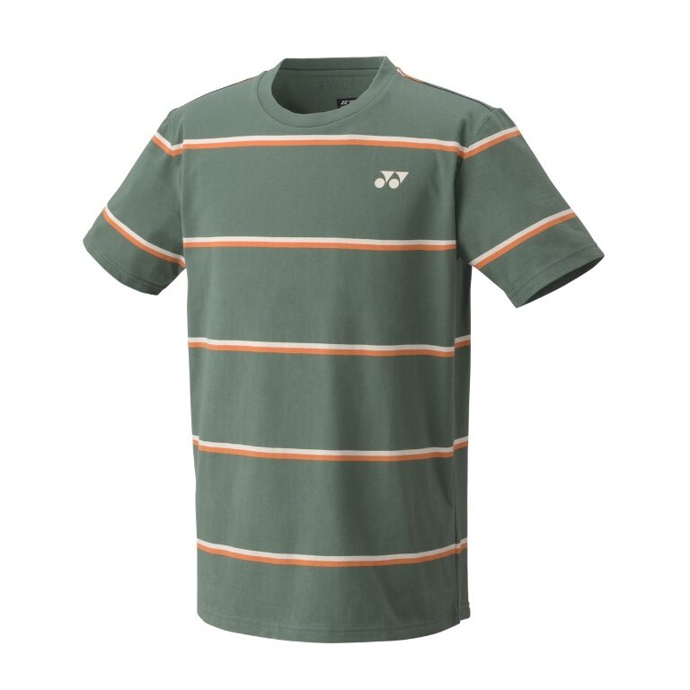 Yonex Sport-Tshirt Practice (100% Baumwolle) 2024 olivegrün Herren