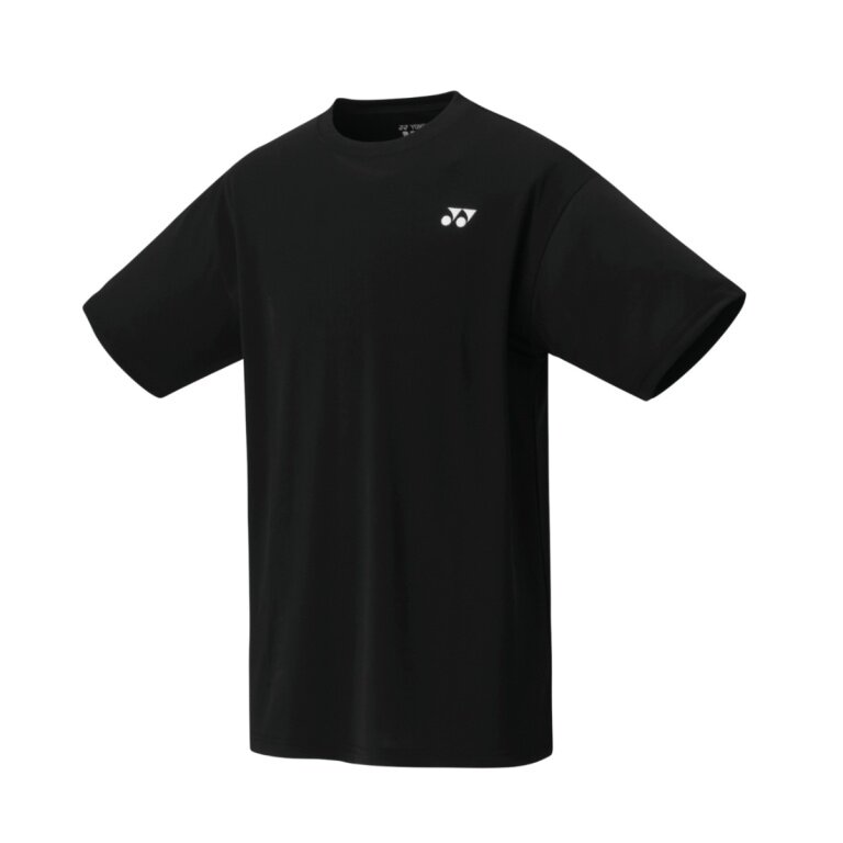 Yonex Trainings-Tshirt Small Logo LS0024 (100% Polyester) 2025 schwarz Herren