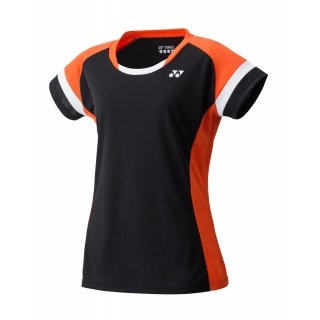 Yonex Shirt Team #20 schwarz/orange Damen