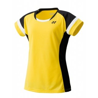 Yonex Shirt Team #18 gelb/schwarz Damen