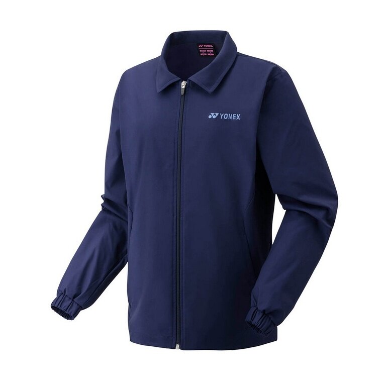 Yonex Trainingsjacke Warm-Up Anzugjacke mit Kragen Club Team 2025 marineblau Damen