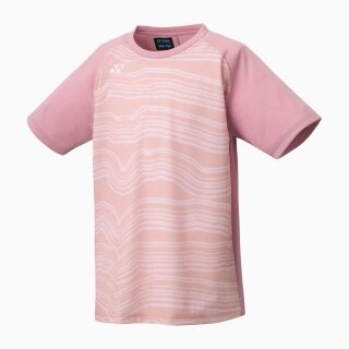 Yonex Sport-Tshirt Club Team YJ0050 (100% Polyester) 2025 pink Jungen