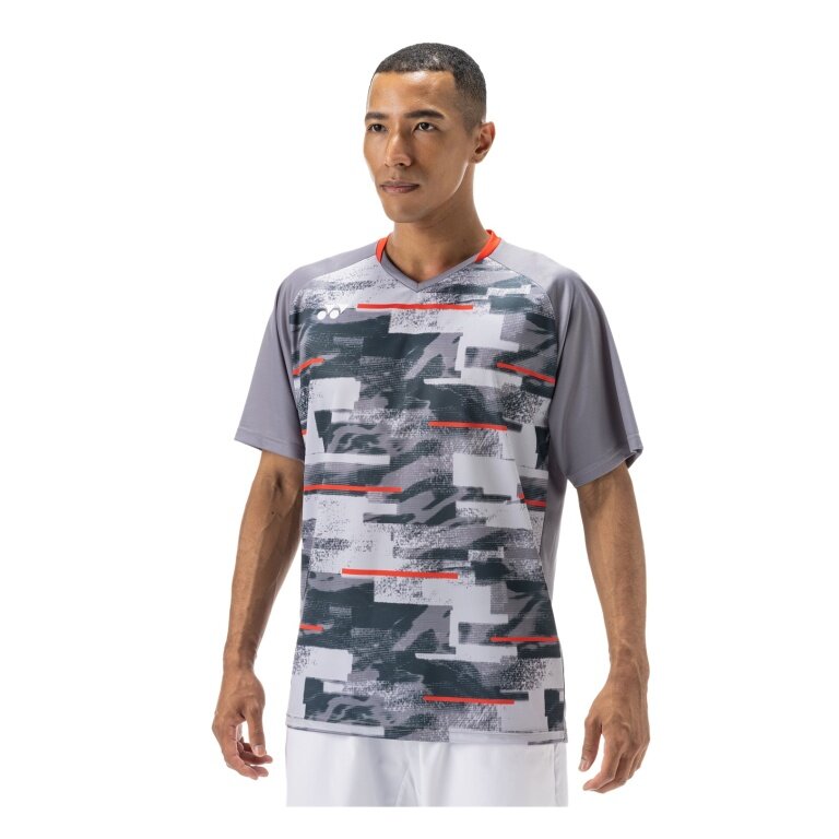 Yonex Sport-Tshirt Crew Neck Club Team 2024 grau Herren