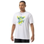 Yonex Sport-Tshirt Graphic Practice YM0043 (100% Polyester) 2025 weiss Herren