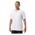 Yonex Trainings-Tshirt Practice Small Logo YM0045 (100% Polyester) 2024 weiss Herren