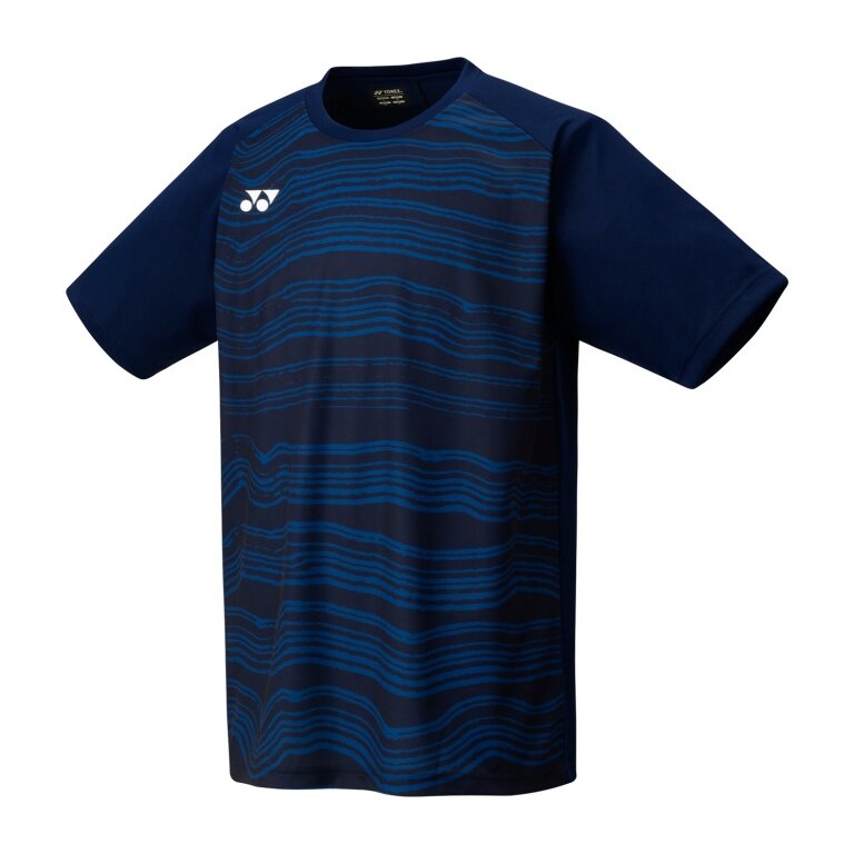 Yonex Sport-Tshirt Crew Neck Club Team YM0050 (100% Polyester) 2025 navyblau Herren
