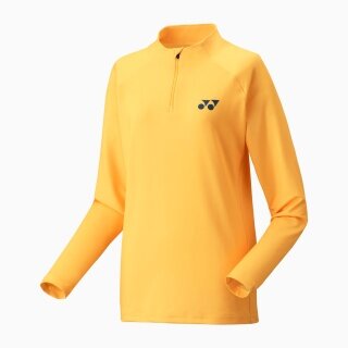 Yonex Tennis-Langarmshirt 1/2 Zip Club Team gelb Damen