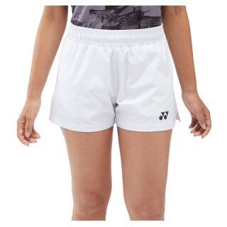 Yonex Sporthose Short Club Team mit Innenhose 2025 weiss Damen