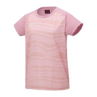 Yonex Sport-Tshirt Crew Neck Club Team YM0050 (100% Polyester) 2025 smoke pink Damen