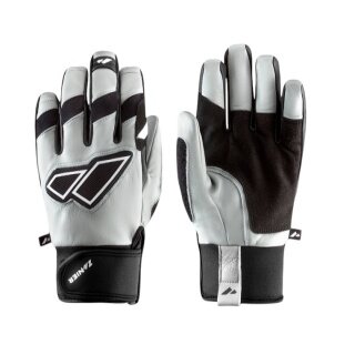 Zanier Kletterhandschuhe Mymountainpassion Glove (Ziegenleder) schwarz/silber - 1 Paar