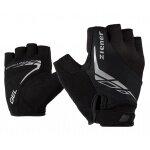 Ziener Fahrrad-Handschuhe Ceniz (Gel Polsterung, Ausziehhilfe) schwarz/schwarz - 1 Paar