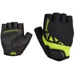 Ziener Fahrrad Handschuhe Callis (Foam Polsterung, Ausziehhilfe) schwarz/lime