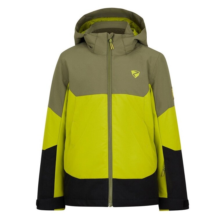 Ziener Winter-Skijacke Agimo-Z (wasserdicht, winddicht, warm) 2025 electricgrün Kinder