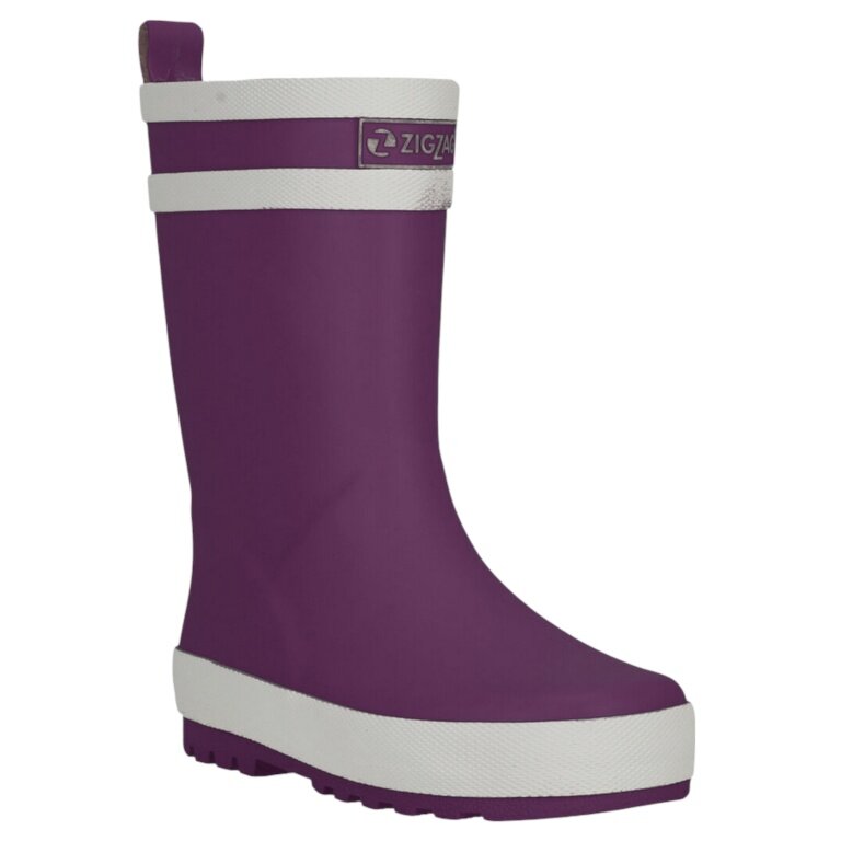 Zigzag Gummistiefel Hurricane Kids violett Kinder