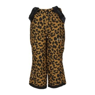 Zigzag Winter-Skihose Soho Printed Ski Pant W-PRO 10000 (wasserdicht, atmungsaktiv, Schneefang) gold/schwarz Kinder
