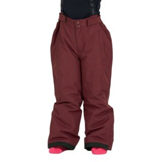 Zigzag Winter-Skihose Soho W-PRO 10.000 (wasserdicht, atmungsaktiv, winddicht) weinrot Kinder