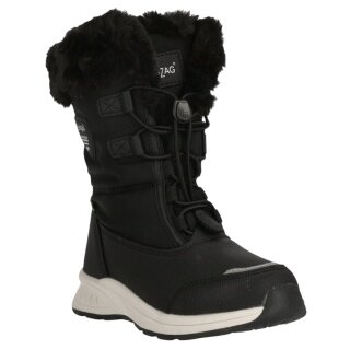 Zigzag Winterstiefel Wesend Boot WP (wasserdicht, warm, gefüttert) schwarz Mädchen