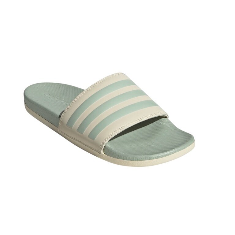 adidas Badeschuhe Adilette Comfort linegrün/beige Damen - 1 Paar