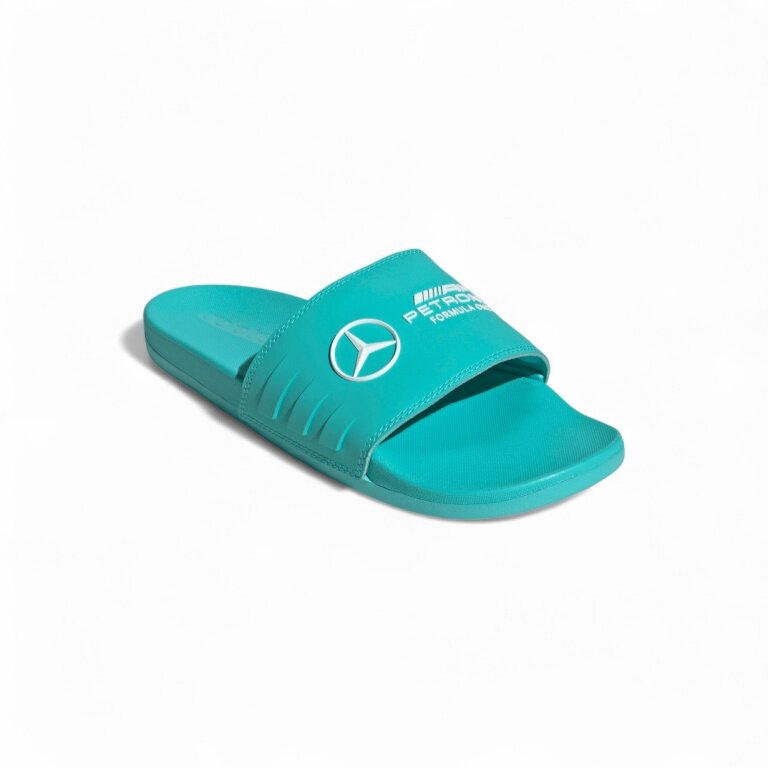 adidas Badeschuhe Adilette Mercedes - AMG Petronas Formula One Team Comfort mintblau Herren - 1 Paar