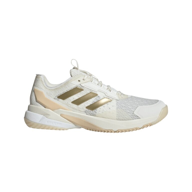 adidas Hallen-Indoorschuhe CrazyFlight 6 weiss/gold Damen