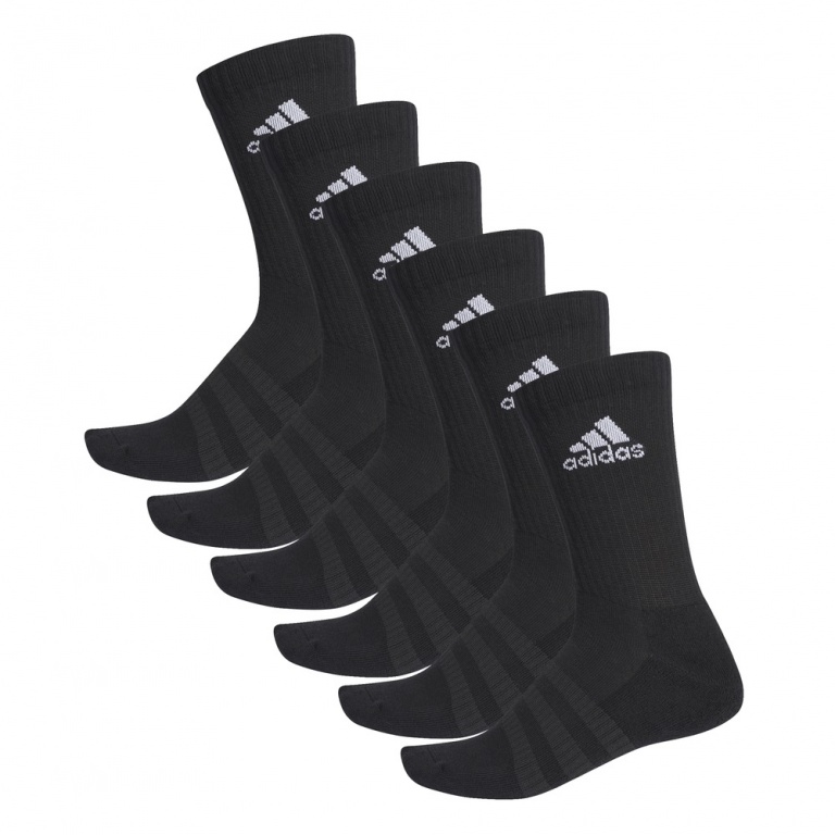 adidas Sportsocken Crew Cushion schwarz - 6 Paar online bestellen
