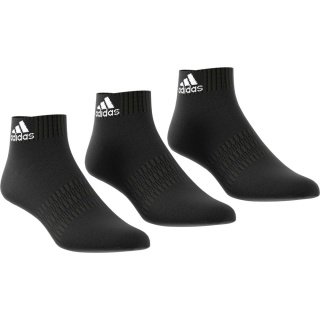 adidas Sportsocken Ankle Cushion schwarz - 3 Paar