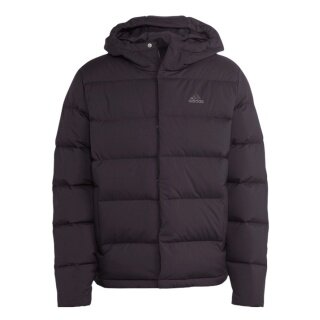 adidas Winter-Daunenjacke Helionic Hooded (wind- wasserabweisend) schwarz Herren
