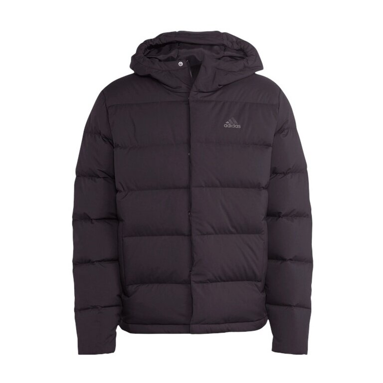 adidas Winter-Daunenjacke Helionic Hooded (wind- wasserabweisend) schwarz Herren
