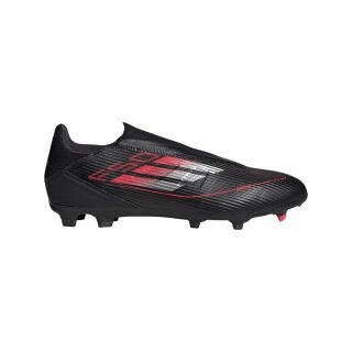 adidas Fussballschuhe F50 League Laceless FG/MG (Kunstrasen, für feste Böden) schwarz/rot Herren