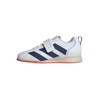 adidas Fitnessschuhe Adipower Weightlifting III (Gewichtheberschuh) weiss/dunkelblau Herren