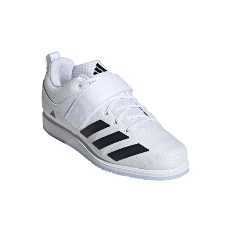 adidas Fitnessschuhe Powerlift 5 2025 (Gewichtheberschuh) weiss/schwarz Herren
